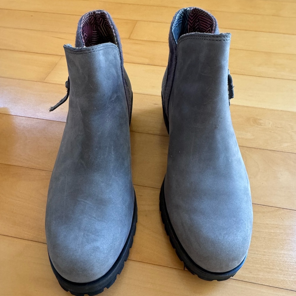 The North Face Gray Ankle Boots